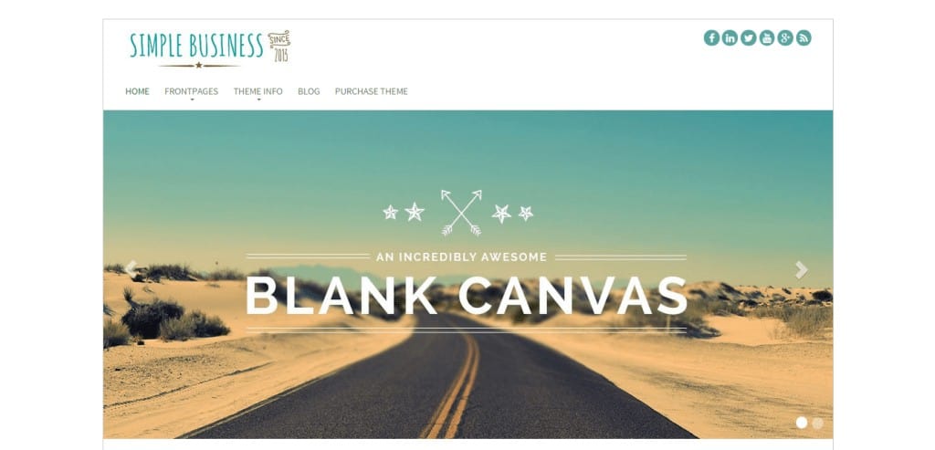 Simple Business Theme