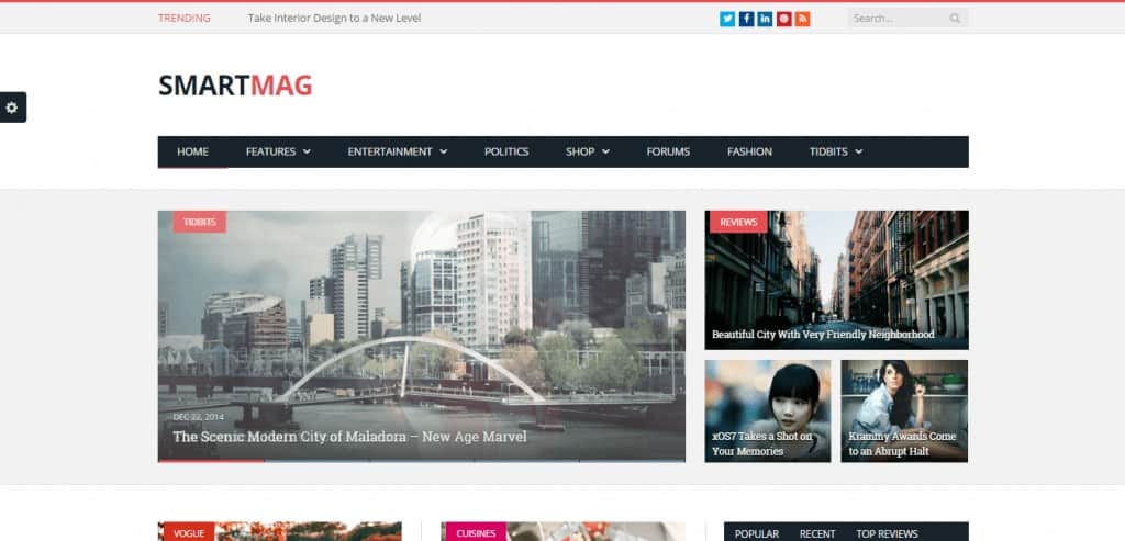 SmartMag Theme