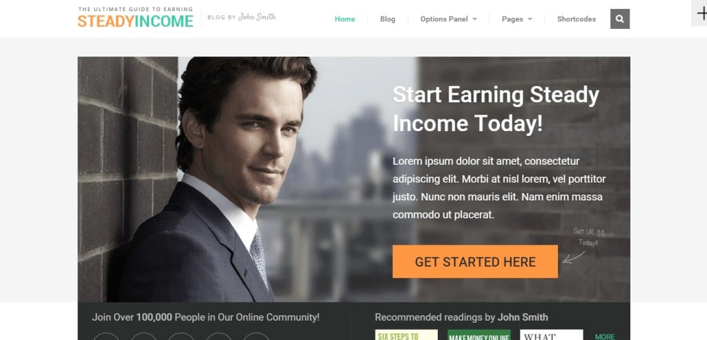 SteadyIncome Theme