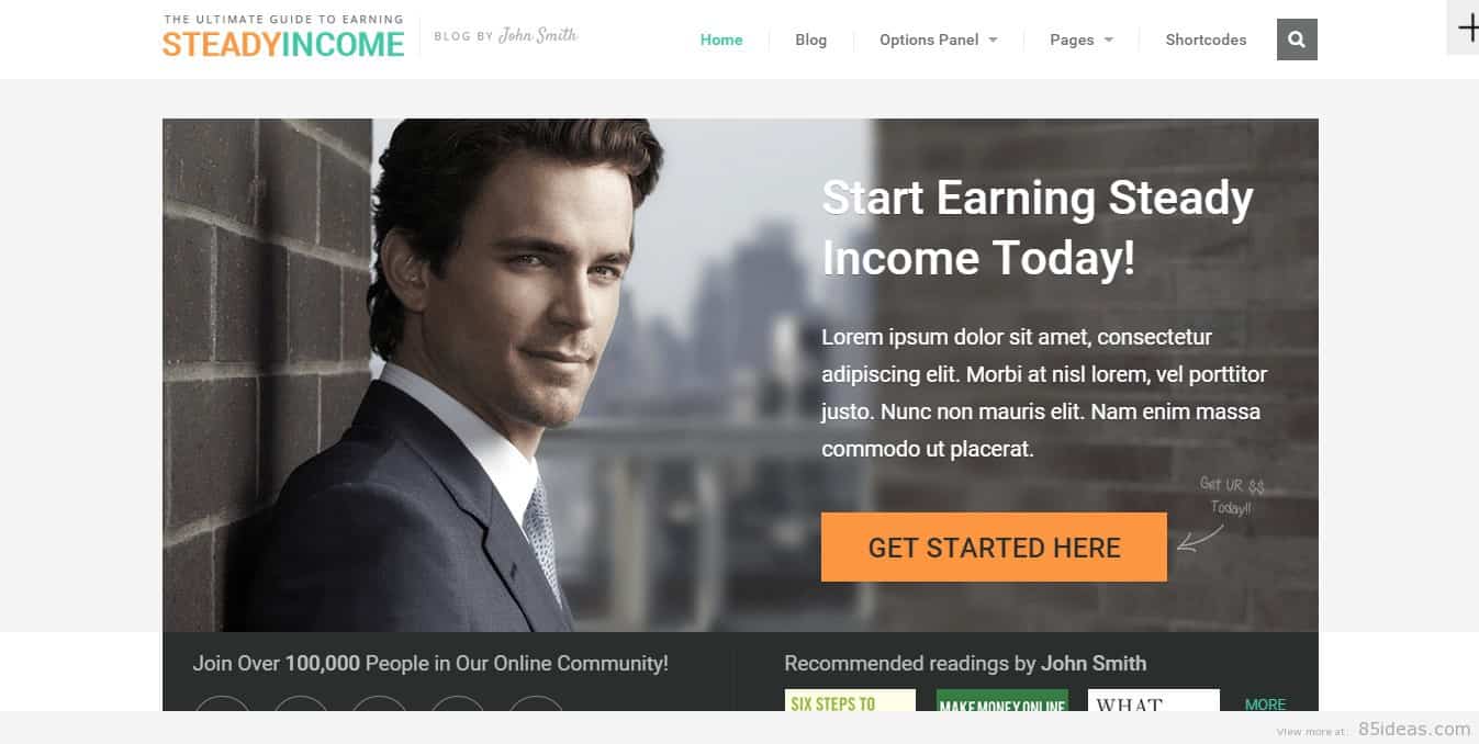 personal blog WordPress themes
