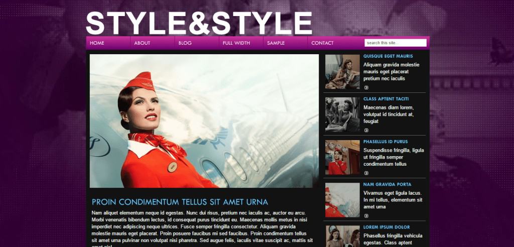 Styled theme