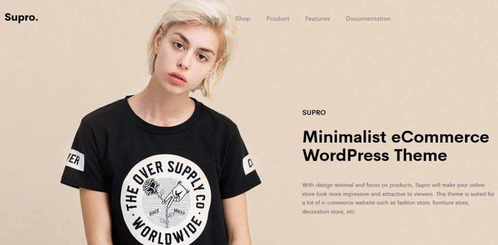 Supro WordPress Theme