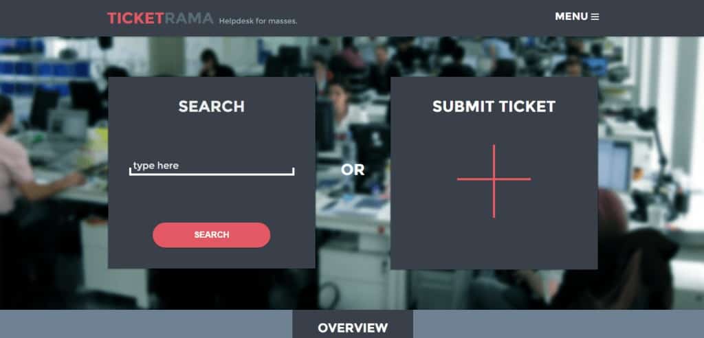 Ticketrama Helpdesk theme