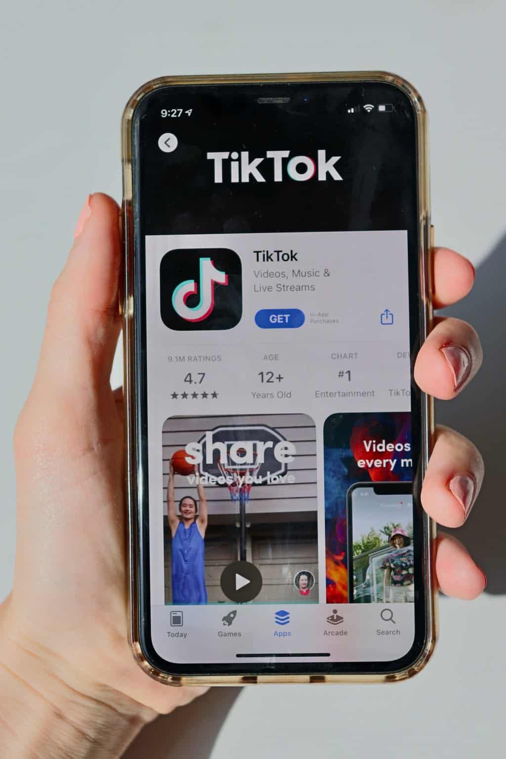 tiktok screen app