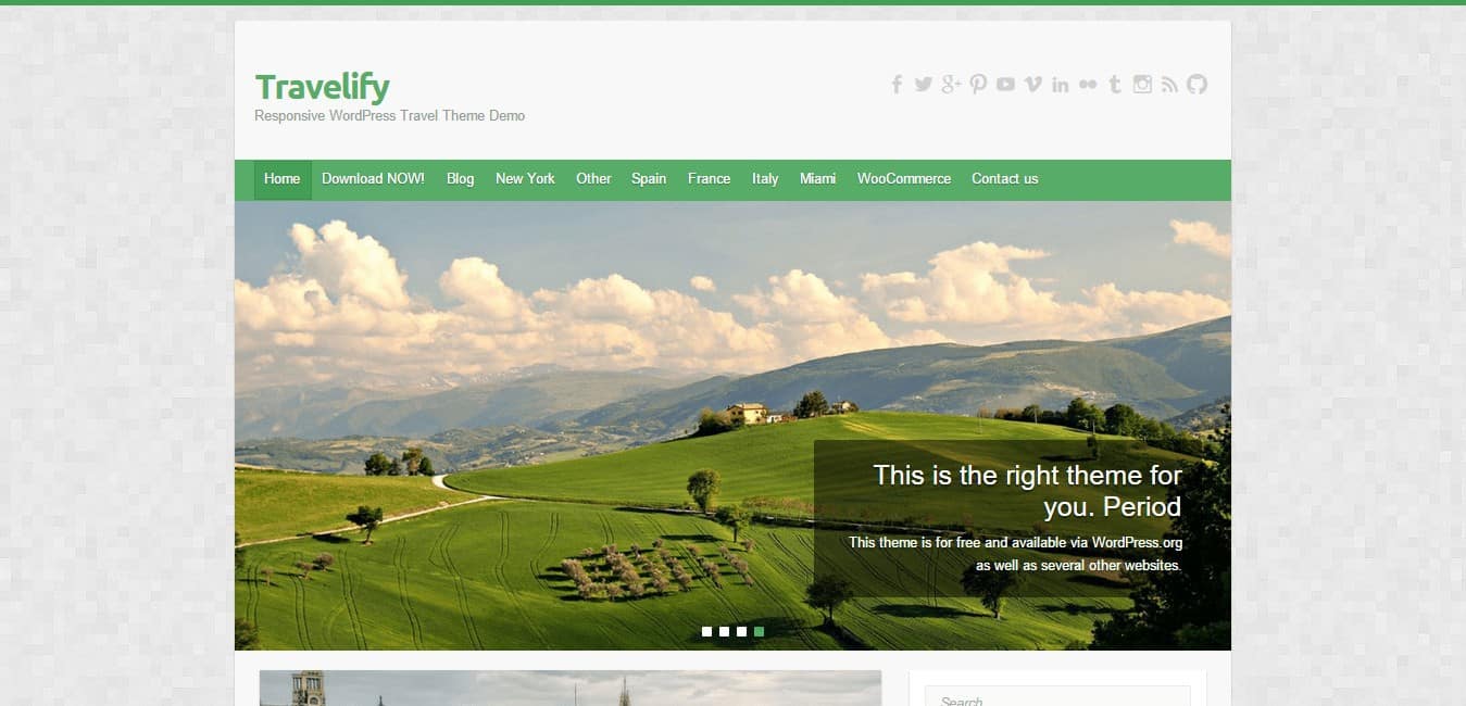 Travelify WordPress Travel Theme