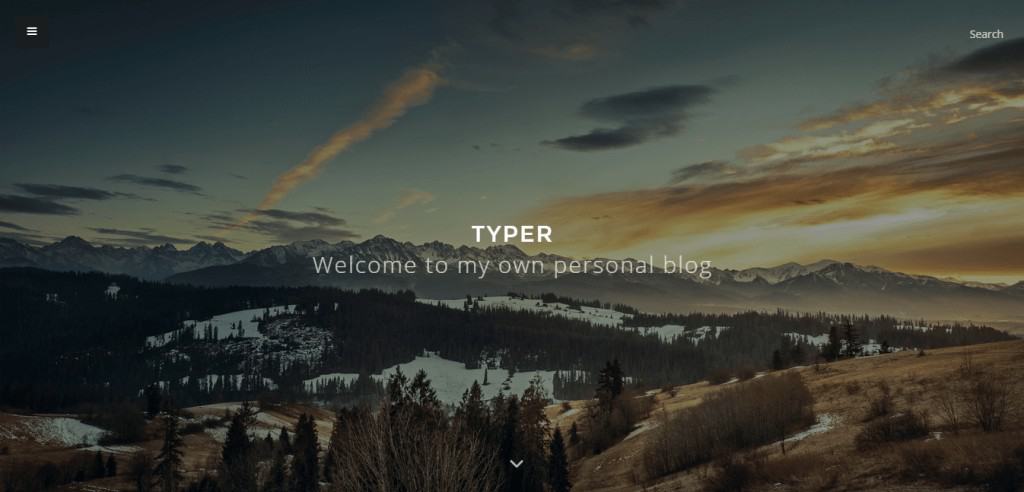 Typer theme