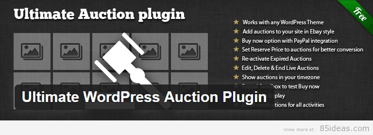 wordpress auction themes