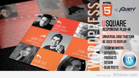 uSquare WordPress Plugin