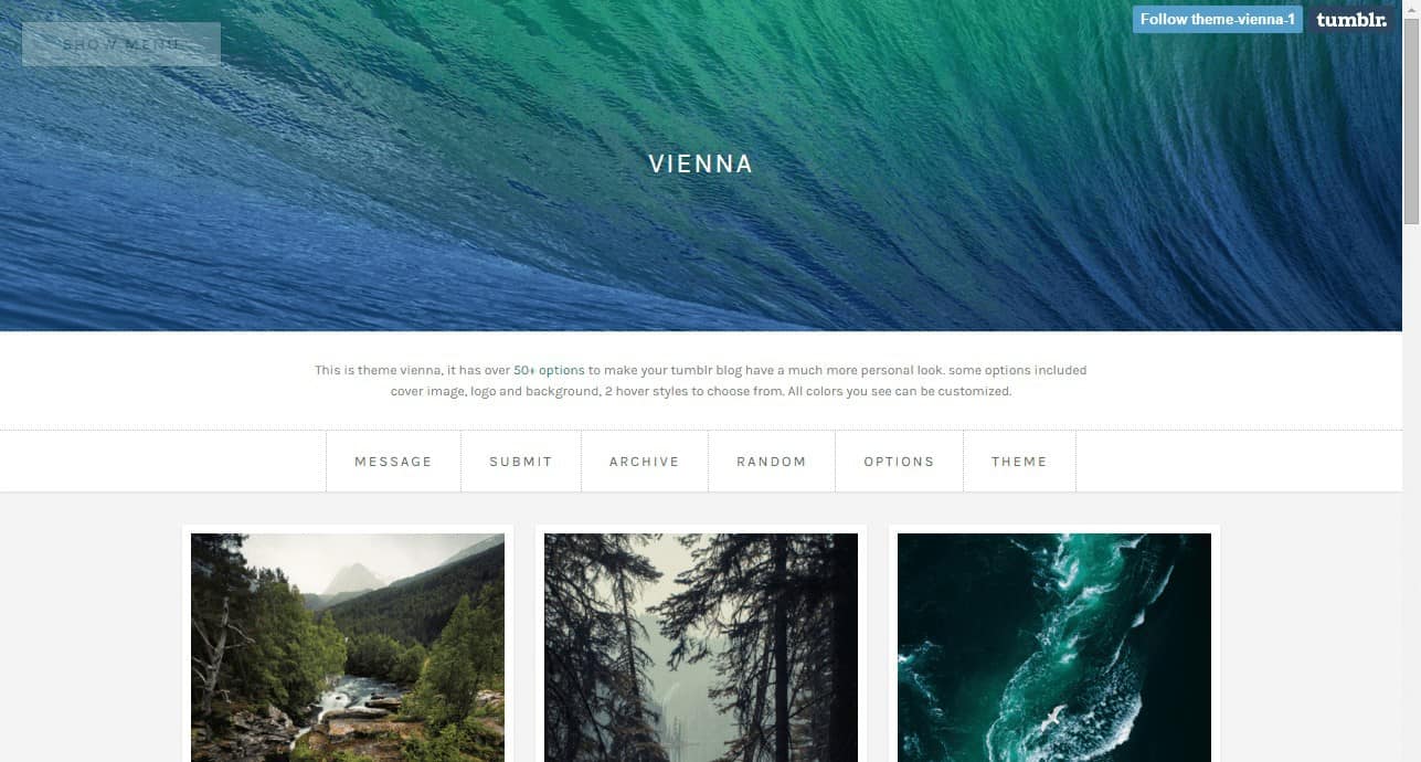Vienna Tumblr Theme