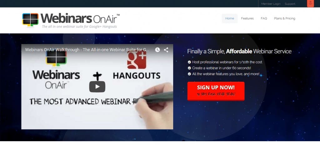 Webinars OnAir Webinar Software for Google
