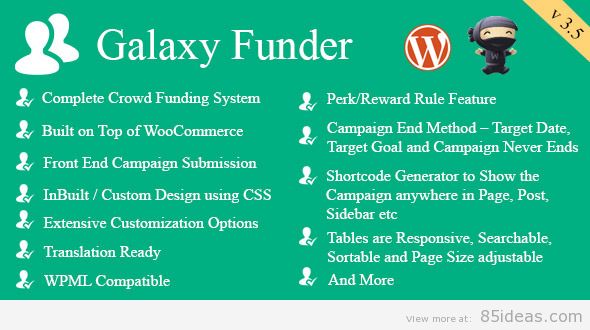 WooCommerce Crowdfunding System