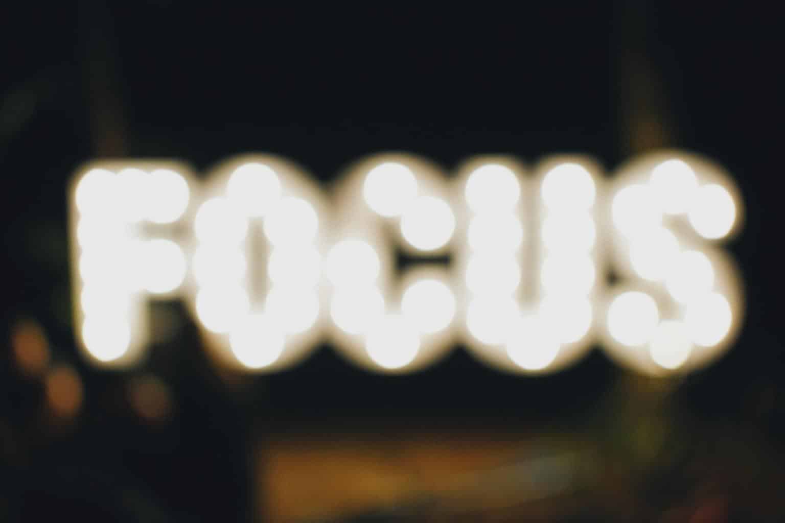 Word focus