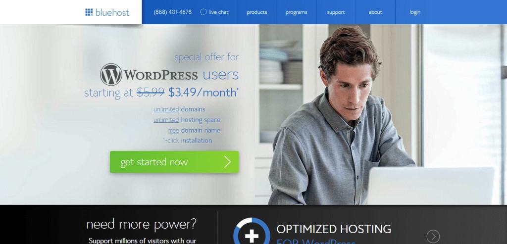 WordPress Bluehost