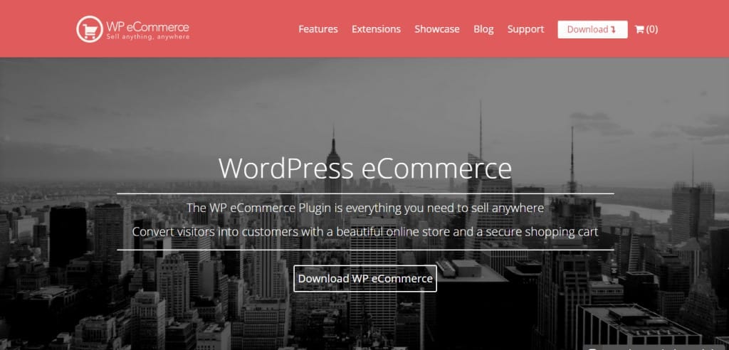WP eCommerce plugin