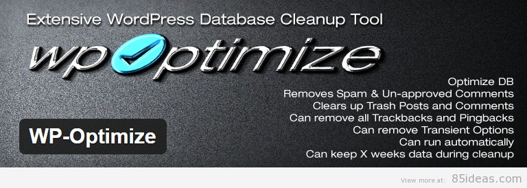 WP Optimize Plugin