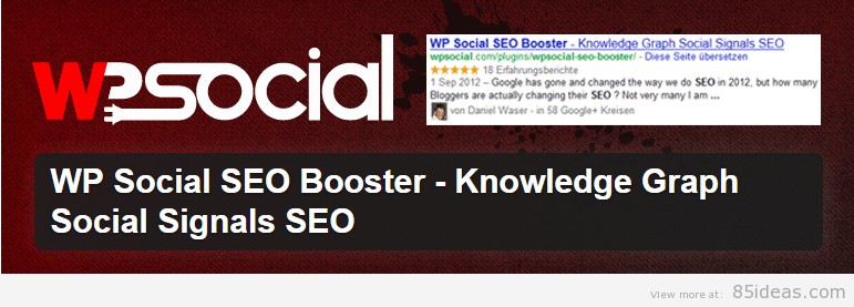 WP Social SEO Booster Plugin