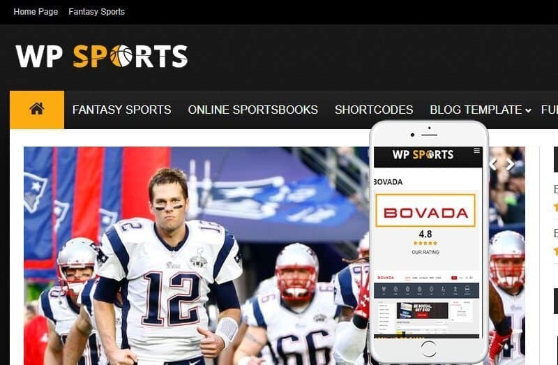 WP Sports theme