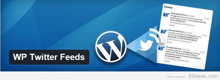 WP Twitter Feeds Plugin