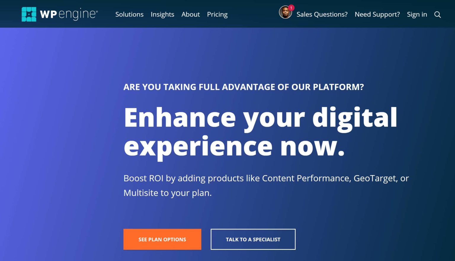 wpengine is a fast web hosting for WordPress provider