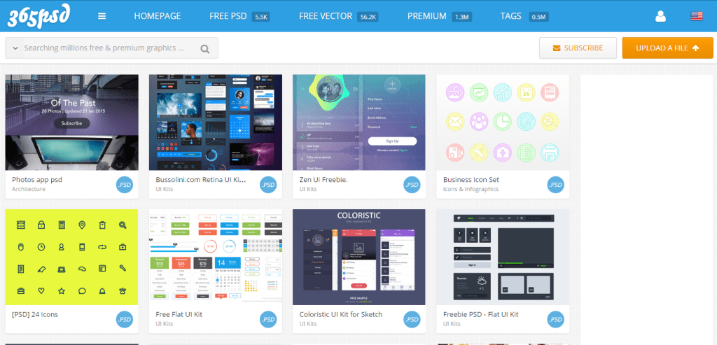 365PSD free vectors