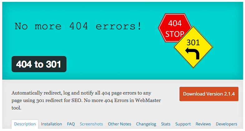 404 to 301
