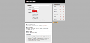 adhesiontext Dummy Text Generator