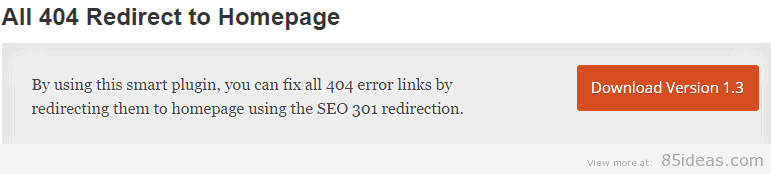 All 404 Redirect to Homepage