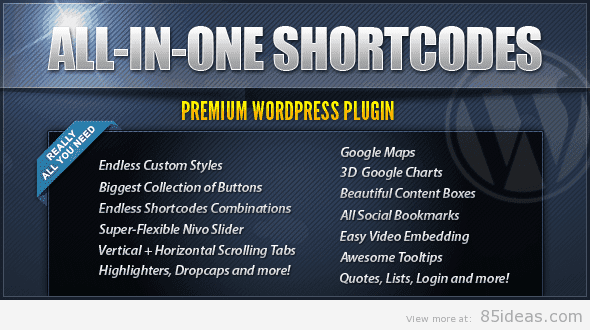 All-In-One Shortcodes