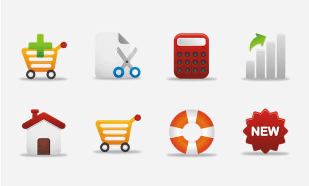 Coquette Part 2 Icons Set vector