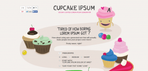 Cupcake Ipsum