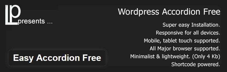 Easy Accordion Free Plugin