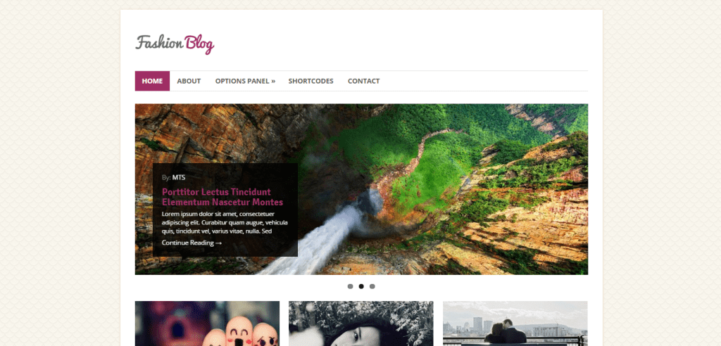 Fashion Blog theme