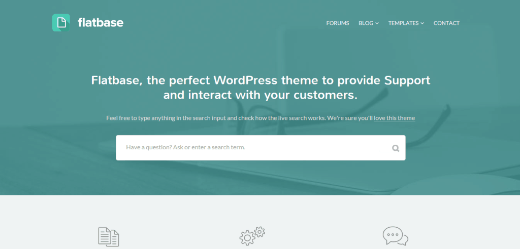 Flatbase theme