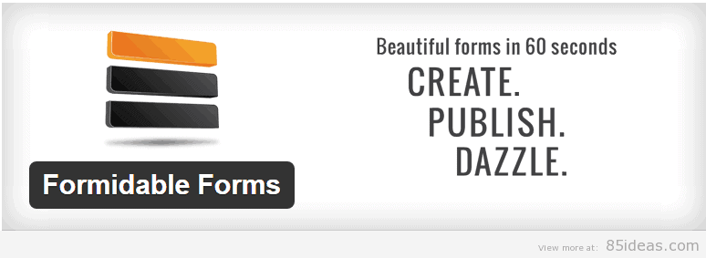 Formidable Forms Plugin