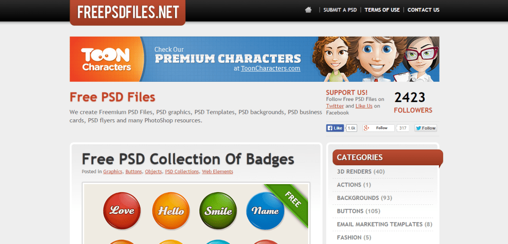 Free PSD Files