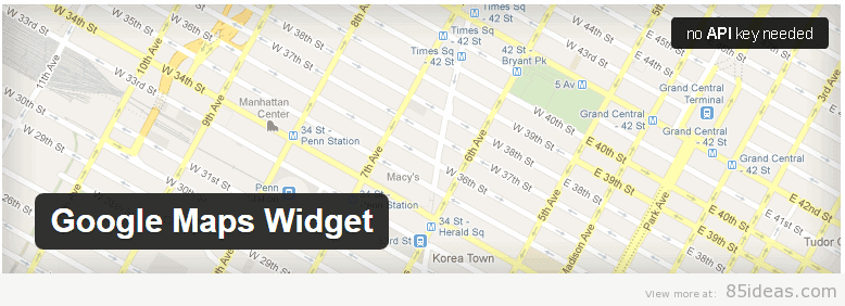 Google Maps Widget