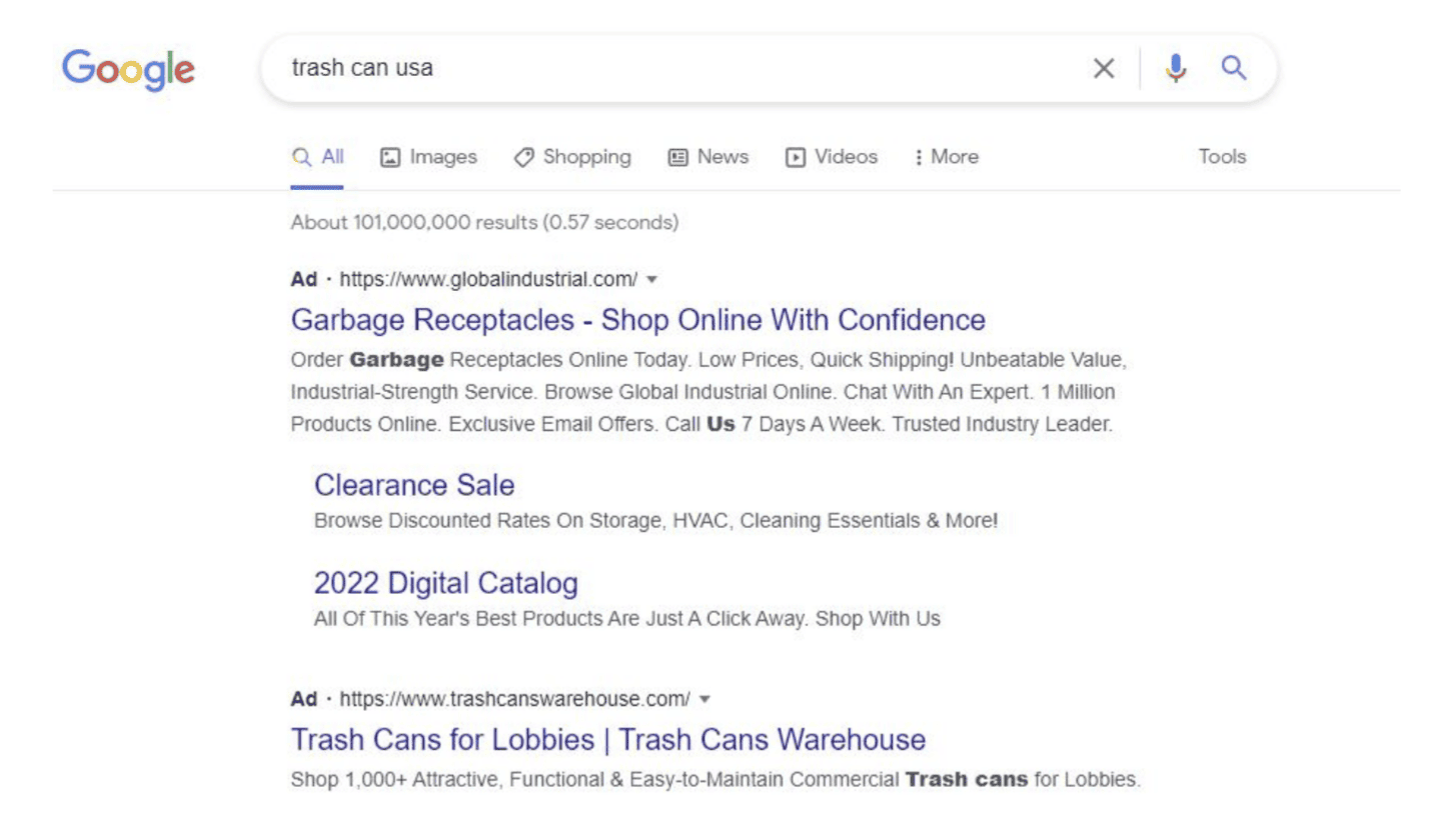 google search