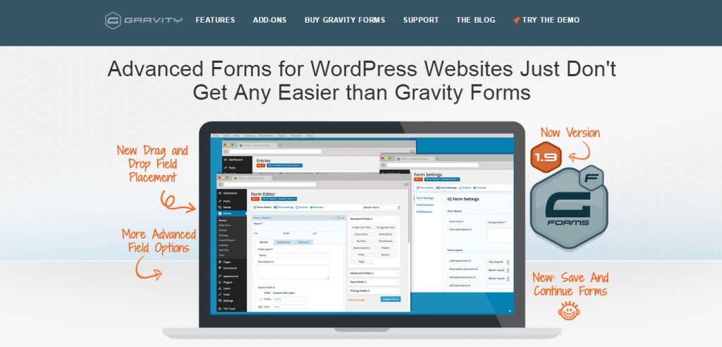 Gravity Forms Form Builder