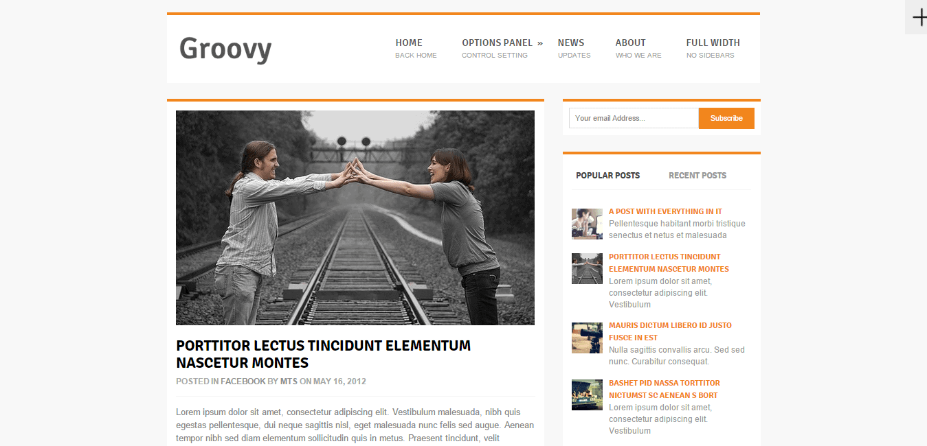 Groovy Theme