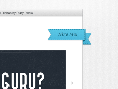 Free Ribbons PSD 
