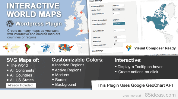 Interactive World Maps