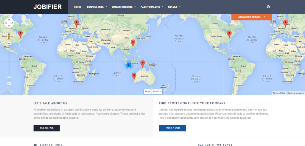 Jobifier Job Board Theme