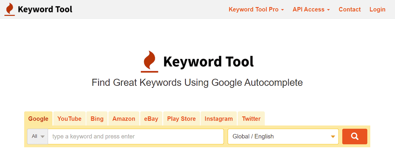 Keyword Tool