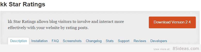 kk Star Ratings Plugin