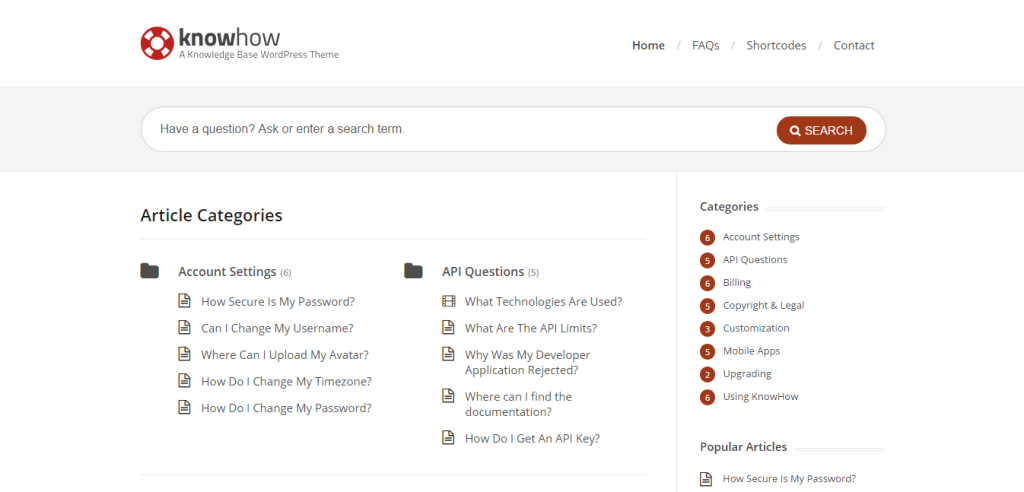 KnowHow theme