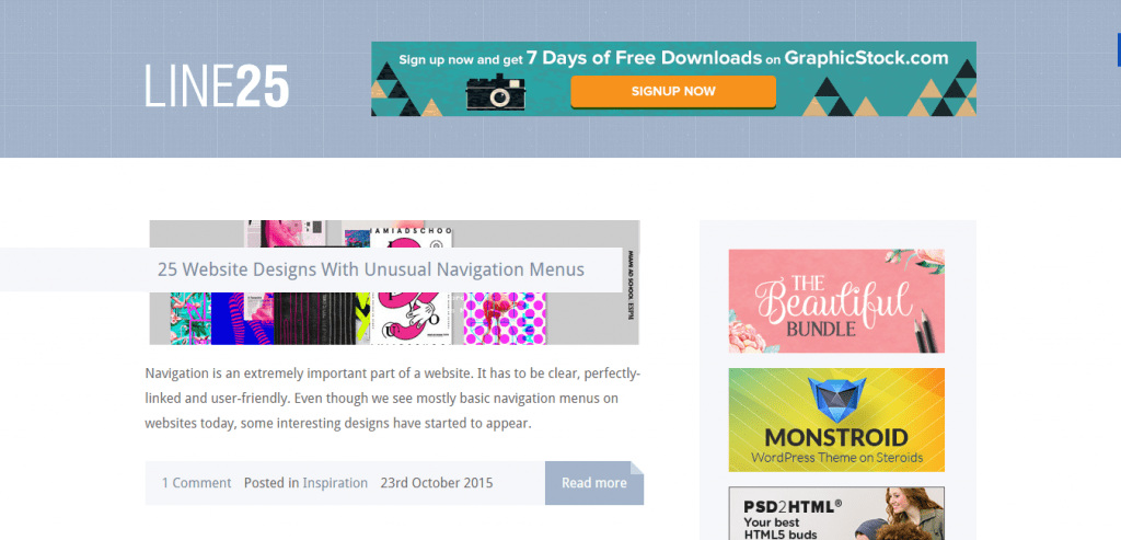 Line25 Web Design Blog