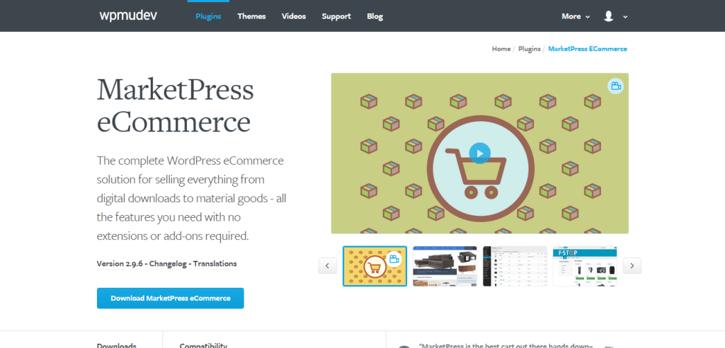 MarketPress E Commerce Plugin