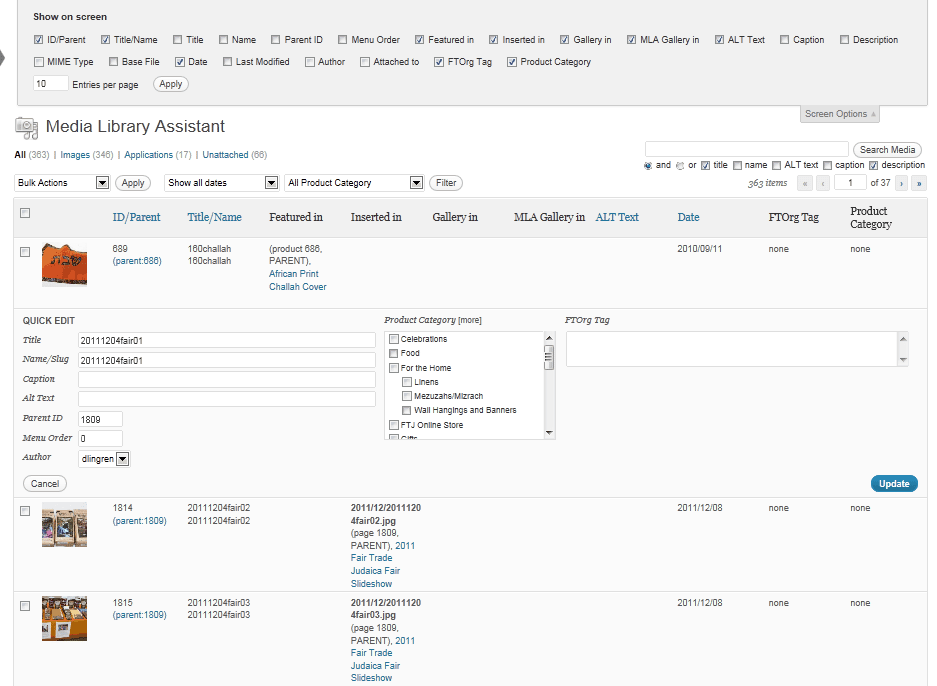 media-library-assistant - Media Manager WordPress Plugin