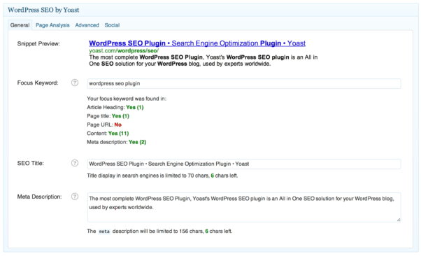 meta description