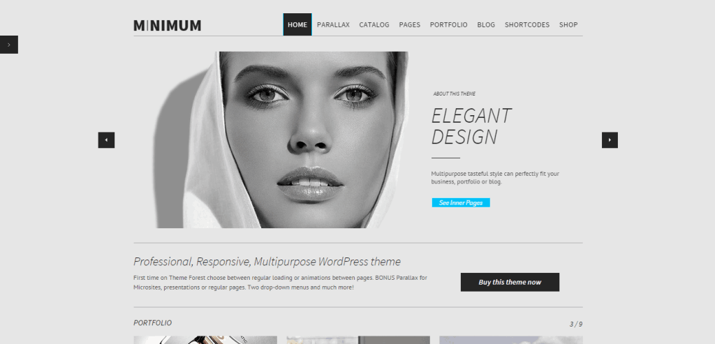Minimum WordPress Theme